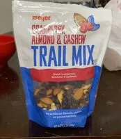 Mängden socker i Cranberry, Almond & Cashew Trail Mix