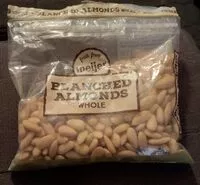 Mängden socker i Blanched Almonds whole