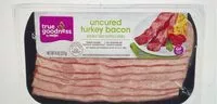 Mängden socker i uncured turkey bacon