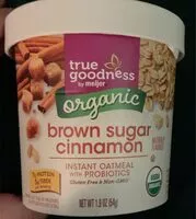 Mängden socker i brown sugar cinnamon instant oatmeal