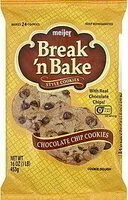Mängden socker i Cookie Dough, Chocolate Chip