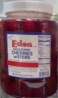 Mängden socker i Maraschino cherries with stems