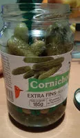 Mängden socker i cornichons extra fins