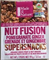 Mängden socker i Collations de fruits séchés et de noix biologiques