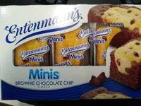 Mängden socker i Minis Brownie Chocolate Chip Cakes