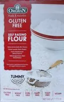 Mängden socker i Gluten free self rising flour