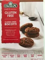 Mängden socker i Orgran Classic Choc Biscotti Biscuits (5.2 Oz)