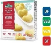 Mängden socker i Orgran Shortbread Hearts Kekse