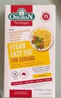 Mängden socker i Vegan easy egg