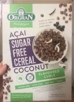 Mängden socker i Açai sugar free cereal coconut