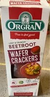 Mängden socker i Beetroot Wafer Crackers