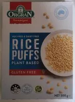 Mängden socker i Gluten Free Rice Puffs