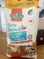 Mängden socker i Farm Animals Pasta