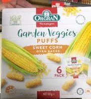Mängden socker i Garden Veggies Puffs