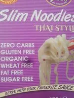 Mängden socker i Slim noodles konjac