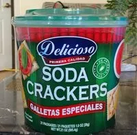 Mängden socker i Soda Crackers