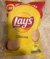 Mängden socker i Lay’s clásicas