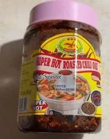 Mängden socker i Super hot roasted chili oil