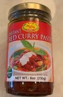 Mängden socker i Instant red curry paste