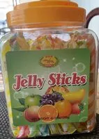 Mängden socker i Jelly stick