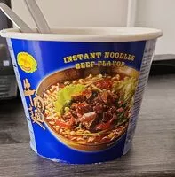 Mängden socker i Instant Noodles Beef Flavor