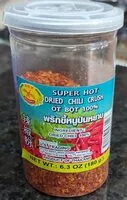 Mängden socker i Super Hot Dried Chili Crush