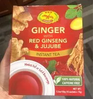 Mängden socker i Ginger with Red Ginseng