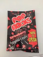 Mängden socker i Pop rocks strawberry