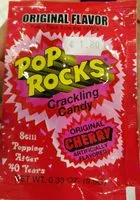 Mängden socker i Bonbon Pop Rocks Goût Cerise