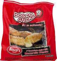 Mängden socker i Sticks, Breadsticks, Mozzarella Cheese
