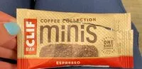 Mängden socker i Clif bar minis - coffee collection