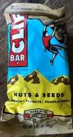 Mängden socker i Nuts & seeds energy bar, nuts & seeds