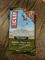 Mängden socker i Clif sierra trail mix bar