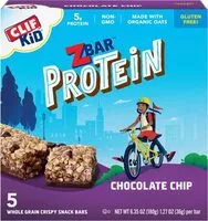 Mängden socker i Clif kid zbar protein chocolate chip