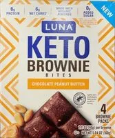Mängden socker i Keto Brownie bite Chocolate PB