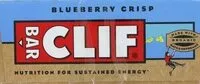 Mängden socker i Clif blueberry crisp bars