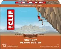 Mängden socker i Clif crunchy peanut butter energy bars