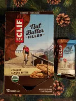 Mängden socker i Coconut almond butter organic nut butter filled energy bars, coconut almond butter