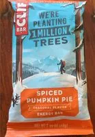 Mängden socker i Spiced pumpkin pie energy bar