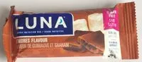 Mängden socker i LUNA s’mores nutrition bar