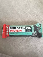 Mängden socker i Builder's Chocolate Mint Bar