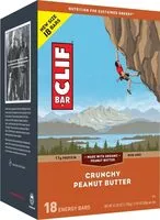 Mängden socker i Crunchy peanut butter energy bars bars