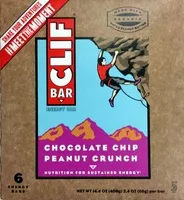 Mängden socker i Chocolate chip peanut crunch