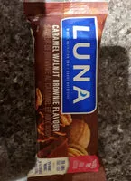 Mängden socker i Caramel walnut brownie luna bar