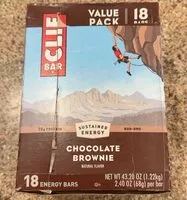 Mängden socker i Cliff Bar (chocolate brownie)