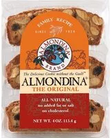 Mängden socker i Almond biscuits
