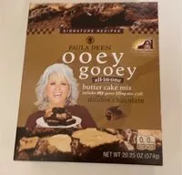 Mängden socker i Ooey gooey butter cake mix