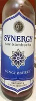 Mängden socker i Synergy raw Kombucha Gingerberry
