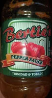 Mängden socker i Bertie's Pepper Sauce