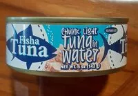 Mängden socker i Fisha Tuna Chunk Light Tuna in Water